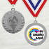 Medalla de Metal de Victoria de 2" con cinta MDL500